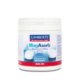 Lamberts Magasorb Μαγνήσιο Υψηλής Απορρόφησης 180 Tablets