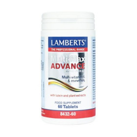 Lamberts Multi-Max Advance Όλοκληρωμένη Πολυβιταμίνη Ιδανική για Έντονη Άσκηση 60 Tablets