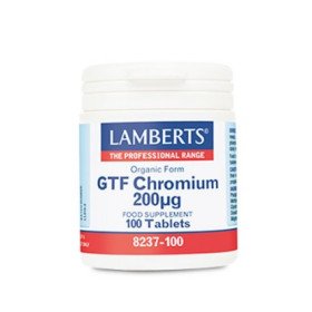 Lamberts GTF Chromium 200 mcg 100 tab