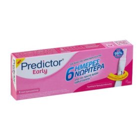 Predictor Early Test 6 Ημέρες Νωρίτερα Τεστ εγκυμοσύνης 1τμχ.