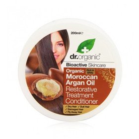 Dr Organic Argan Oil Restorat.Treatm. Condit.200ml