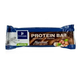 MyElements Sports Protein Bar Mπάρα Πρωτεΐνης εμπλουτισμένη με βιταμίνες, με γεύση Φουντούκι, 60gr
