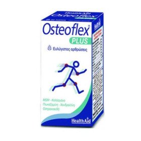 Ηealth Aid osteoflex Plus, Glucosamine - Chondroitin - MSM – Collagen – Οστρακοειδή, Ενισχυμένος Συνδυασμός για Υγιείς Αρθρώσεις & Συνδέσμους, 60 tabs