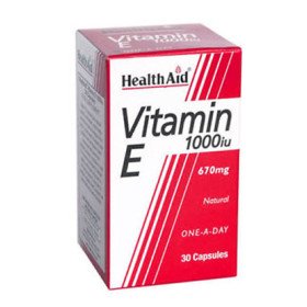 Health Aid Vitamin E 1000iu 30caps