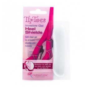 Carnation TipToes Invisible Gel Heel Shields 1 ζεύγος