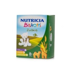 Nutricia Biskotti 8m+ Ζωάκια Βρεφικά Μπισκότα, 180gr